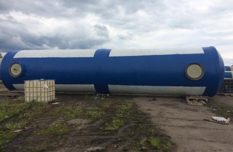 Изготовление пожарных емкостей из стеклопластика для воды POLEX FG