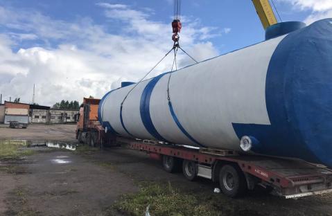 Отгрузка пожарной емкости для воды POLEX FG