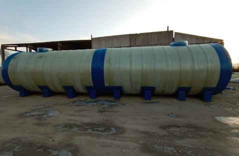 Наземная емкость для воды 50м3 (50000 л) из стеклопластика POLEX FG